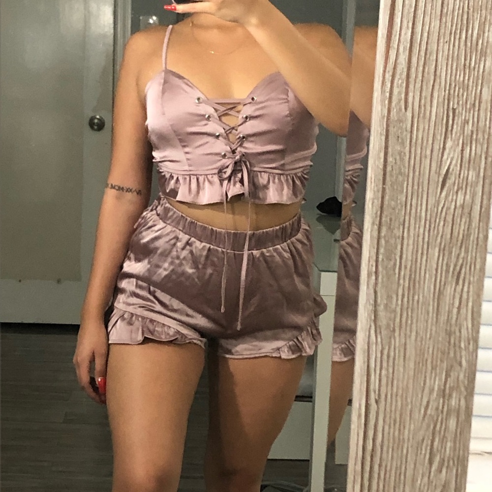 Short and crop set